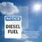 Signmission Diesel Fuel OSHA Notice Sign, Plastic, 7in W x 10in L, 2PK OS-2PACK-NS-P-710-V-11009 - alternate 4